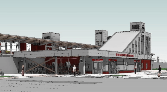 Wollaston Station Plan